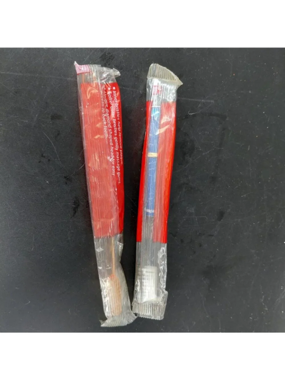 Colgate Plus Youth Soft Toothbrush Lot 2 Diamond Shaped Head ADA Multicolor